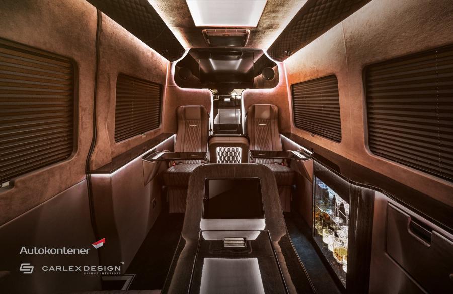 Интерьер Mercedes-Benz Sprinter by Carlex Design 2017 года  (фото 7 из 13)